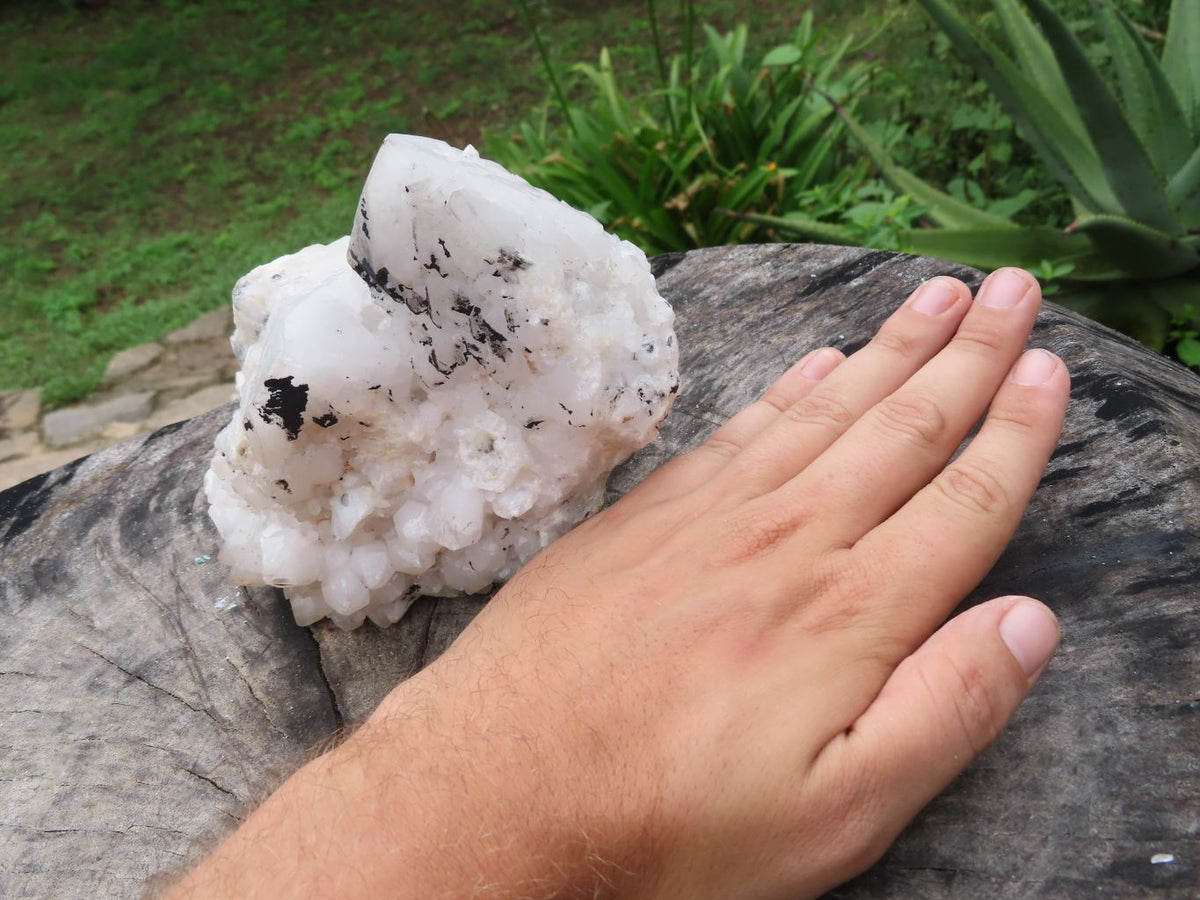 Natural Cascading Castle Quartz Clusters x 2 From Madagascar - TopRock