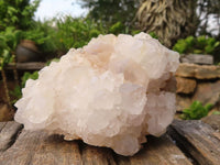 Natural White Spirit Cactus Quartz Clusters  x 6 From Boekenhouthoek, South Africa - Toprock Gemstones and Minerals