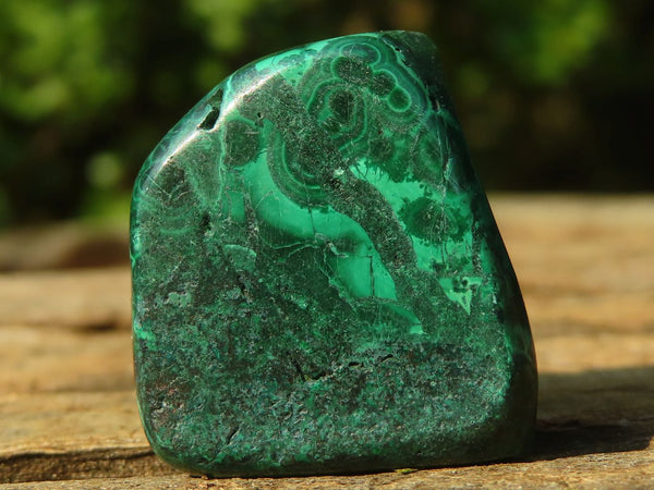 Polished Small Malachite Tumble Stones  x 35 From Congo - Toprock Gemstones and Minerals 