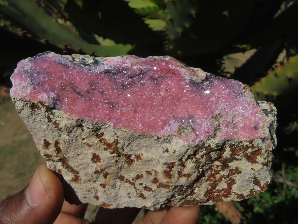 Natural Drusy Salrose Cobaltion Dolomite Specimens x 13 From Kakanda, Congo - TopRock
