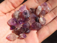 Natural Mini Window Amethyst Crystals  x 0.9 Kg Lot From Chiredzi, Zimbabwe - Toprock Gemstones and Minerals