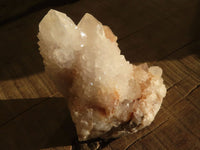 Natural White Spirit Cactus Quartz Clusters  x 4 From Boekenhouthoek, South Africa - Toprock Gemstones and Minerals
