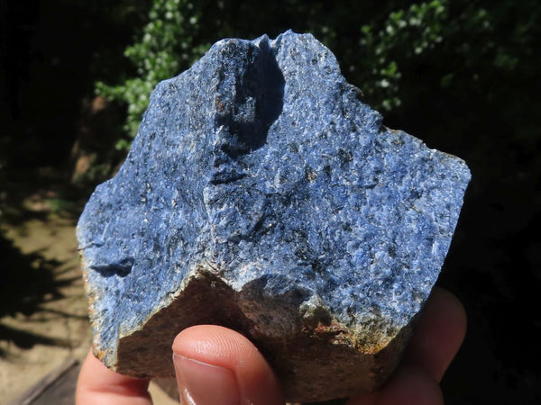 Natural Rare Rough Blue Dumortierite Specimens  x 6 From Mozambique - TopRock