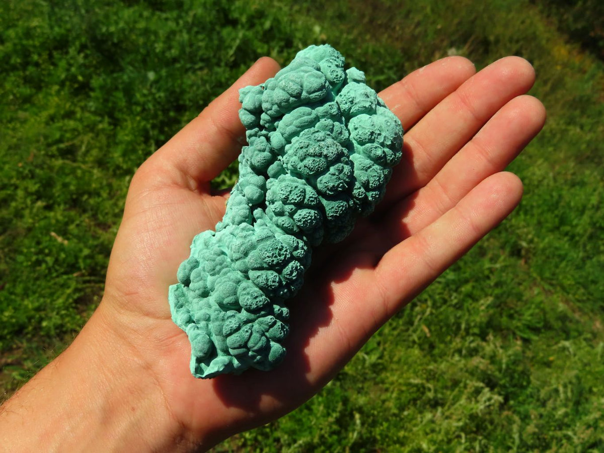 Natural Botryoidal Malachite Specimens x 3 From Congo - TopRock