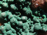 Natural Rare Ball Malachite On Drusi Quartz & Dolomite Matrix  x 2 From Kambove, Congo - Toprock Gemstones and Minerals