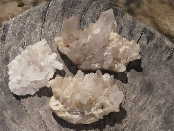 Natural Selected Affordable Quartz Crystals & Clusters  x 11 From Mandrosonoro, Madagascar - TopRock