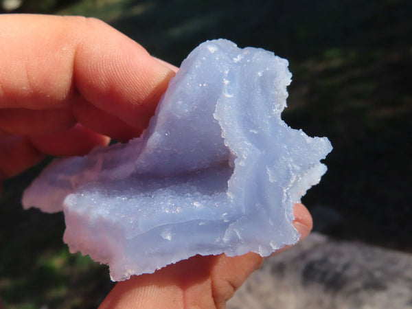 Blue shop lace chalcedony