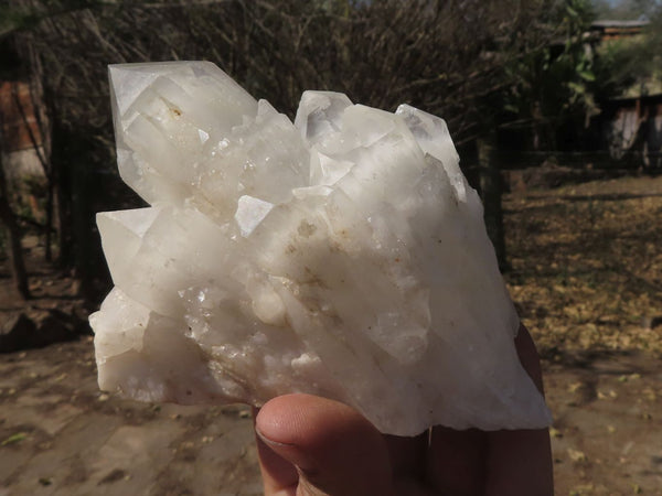 Natural Mixed Candle Quartz Crystals & Clusters  x 17 From Madagascar - TopRock