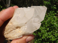 Natural Large Candle Quartz Crystals x 6 From Madagascar - Toprock Gemstones and Minerals