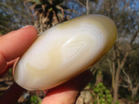 Polished  Stunning Selection Of Agate Gemstone Hearts x 6 From Madagascar - Toprock Gemstones and Minerals