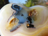 Polished  Stunning Selection Of Agate Gemstone Hearts x 6 From Madagascar - Toprock Gemstones and Minerals