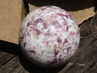 Polished Rubellite Pink Tourmaline Spheres  x 2 From Madagascar - TopRock