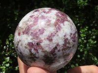 Polished Rubellite Pink Tourmaline Spheres  x 2 From Madagascar - TopRock
