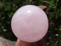 Polished Pink Rose Quartz Spheres  x 6 From Ambatondrazaka, Madagascar - TopRock