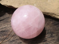 Polished Pink Rose Quartz Spheres  x 6 From Ambatondrazaka, Madagascar - TopRock