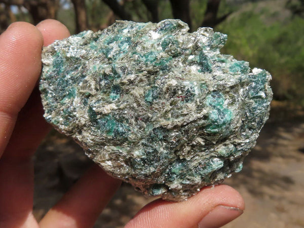 Natural Green Emerald In Mica & Quartz Schist x 12 From Sandawana, Zimbabwe - TopRock