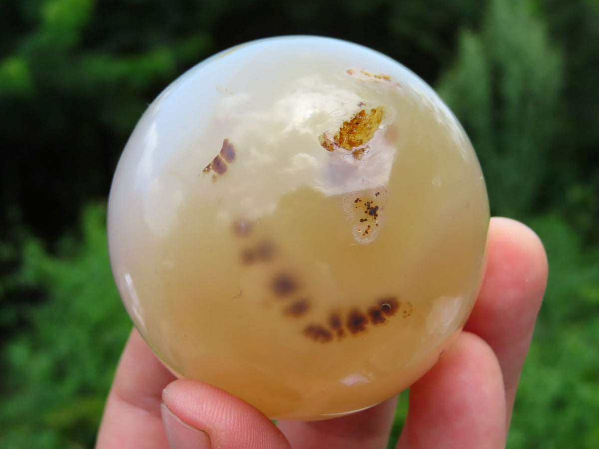 Polished Agate Spheres x 4 From Madagascar - TopRock