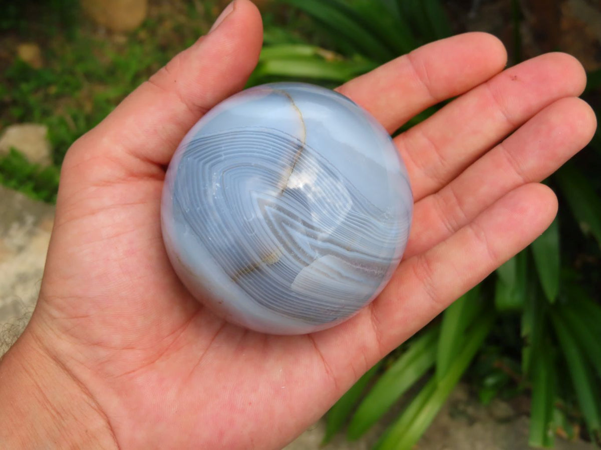 Polished Agate Spheres x 4 From Madagascar - TopRock
