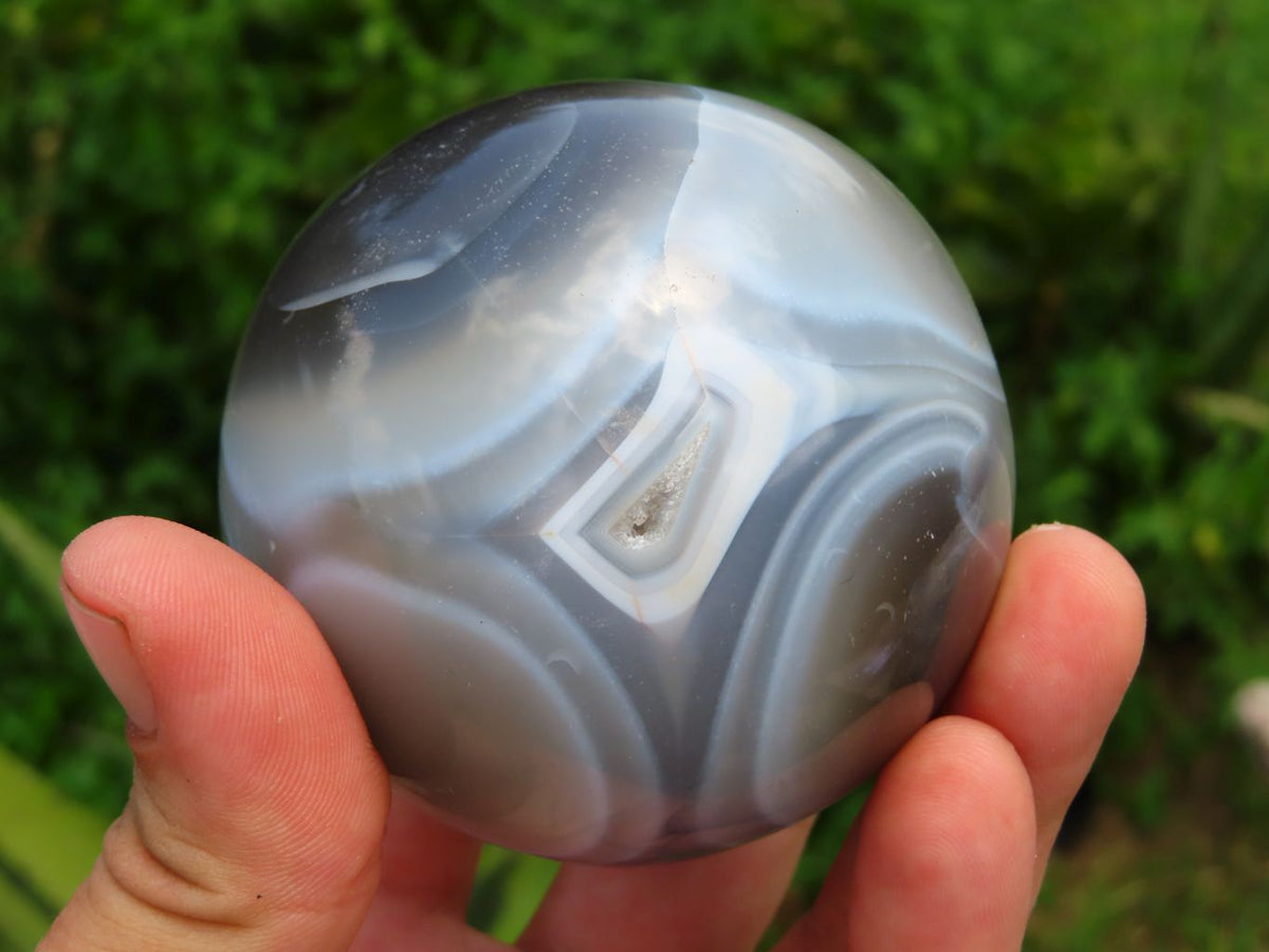 Polished Agate Spheres x 4 From Madagascar - TopRock