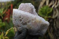Polished Amethyst Agate Geodes With Crystalline Centres x 3 From Madagascar - TopRock