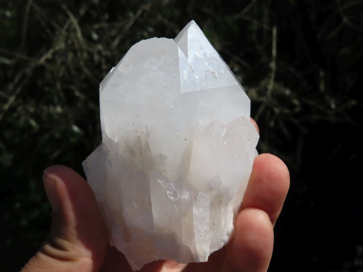 Natural Castle Quartz Clusters x 6 From Madagascar - TopRock