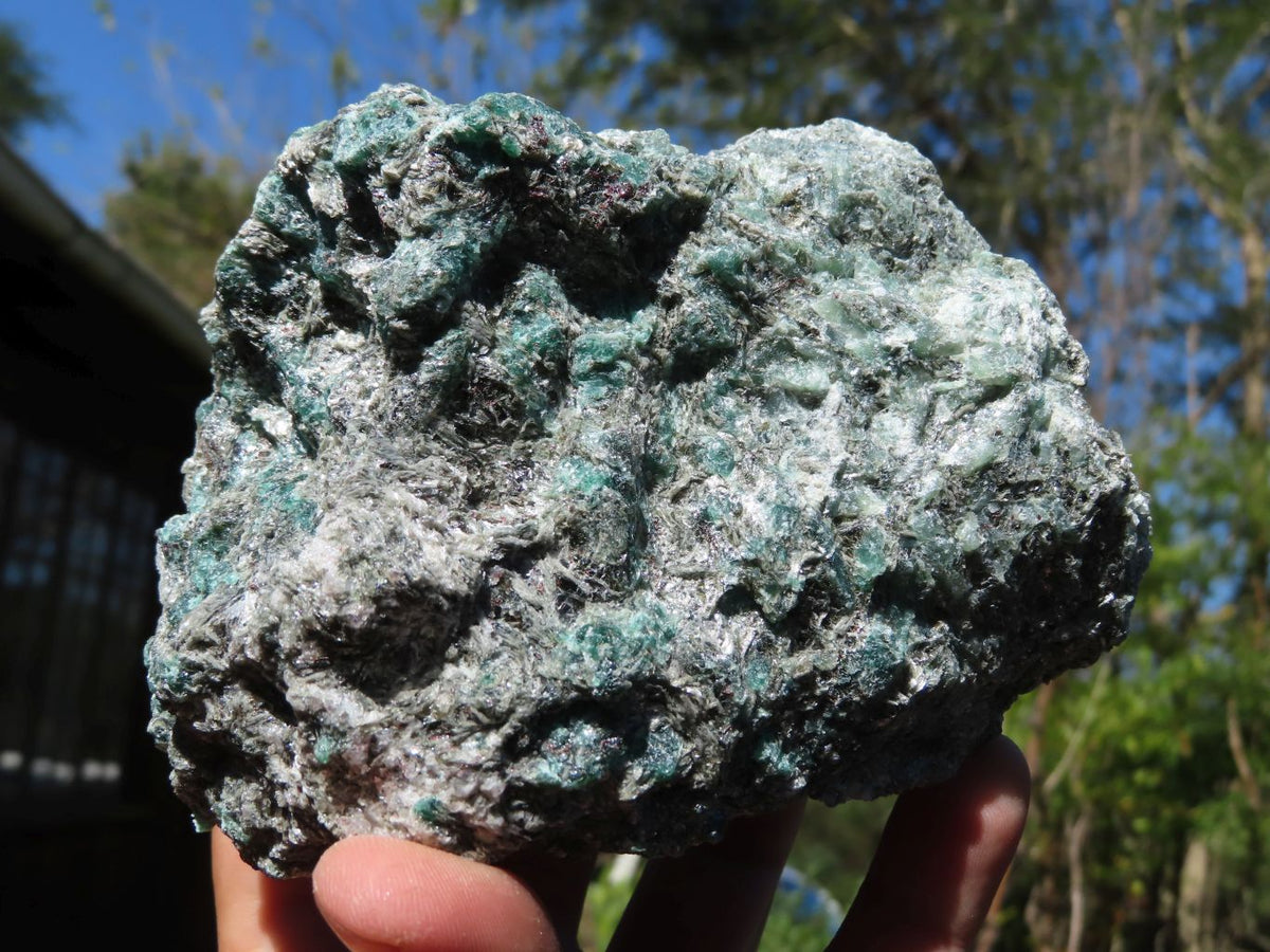 Natural Green Emeralds In Matrix Specimens x 3 From Zimbabwe - TopRock