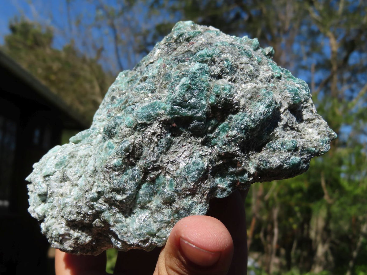 Natural Green Emeralds In Matrix Specimens x 3 From Zimbabwe - TopRock
