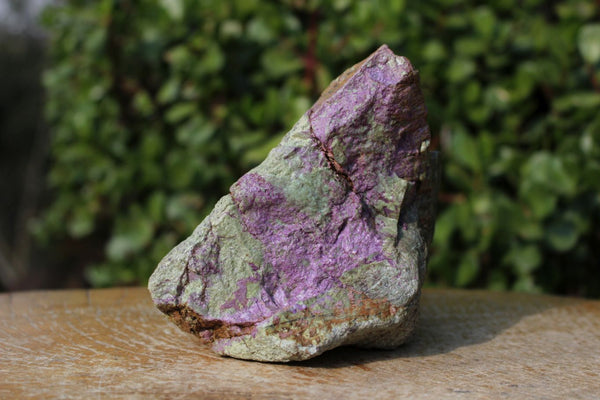 Natural Purple Stichtite With Green Serpentine (Atlantisite) Specimens  x 2 From Barberton, South Africa - TopRock