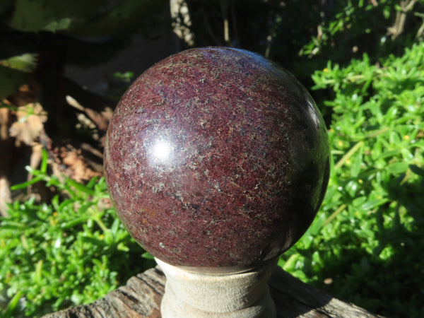 Polished Garnet Spheres x 2 From Madagascar - TopRock