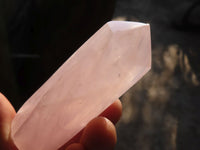 Polished Gemmy Pink Rose Quartz Points x 6 From Antsirabe, Madagascar - Toprock Gemstones and Minerals