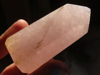Polished Gemmy Pink Rose Quartz Points x 6 From Antsirabe, Madagascar - Toprock Gemstones and Minerals