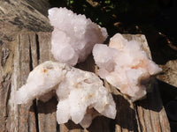 Natural Spirit Amethyst Quartz Clusters  x 3 From Boekenhouthoek, South Africa - Toprock Gemstones and Minerals
