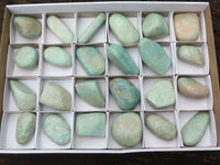 Polished Blue Kobi Amazonite Free Forms  x 24 From Zimbabwe - Toprock Gemstones and Minerals