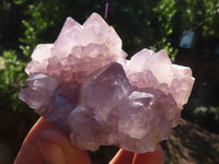 Natural Spirit Amethyst Quartz Clusters  x 3 From Boekenhouthoek, South Africa - Toprock Gemstones and Minerals