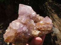 Natural Spirit Amethyst Quartz Clusters  x 3 From Boekenhouthoek, South Africa - Toprock Gemstones and Minerals