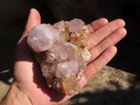 Natural Spirit Amethyst Quartz Clusters  x 3 From Boekenhouthoek, South Africa - Toprock Gemstones and Minerals