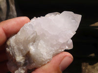 Natural White Spirit Cactus Quartz Clusters  x 6 From Boekenhouthoek, South Africa - Toprock Gemstones and Minerals