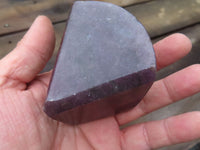 Polished Purple Lepidolite Free Forms  x 6 From Zimbabwe - Toprock Gemstones and Minerals