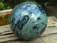 Polished Stromatolite / Kambamba Jasper Spheres  x 2 From Madagascar - Toprock Gemstones and Minerals