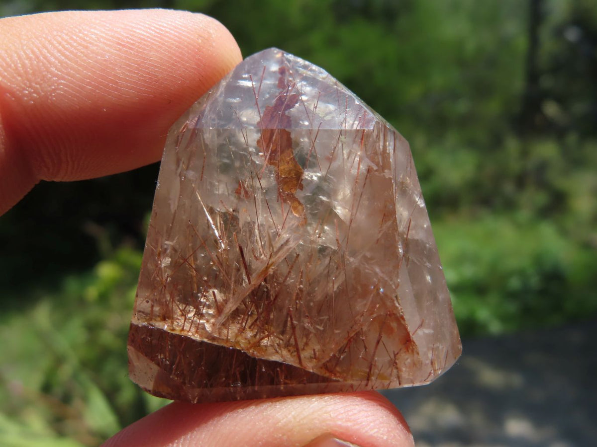 Polished Small Quartz Crystal Points With Inclusions x 24 From Madagascar - TopRock