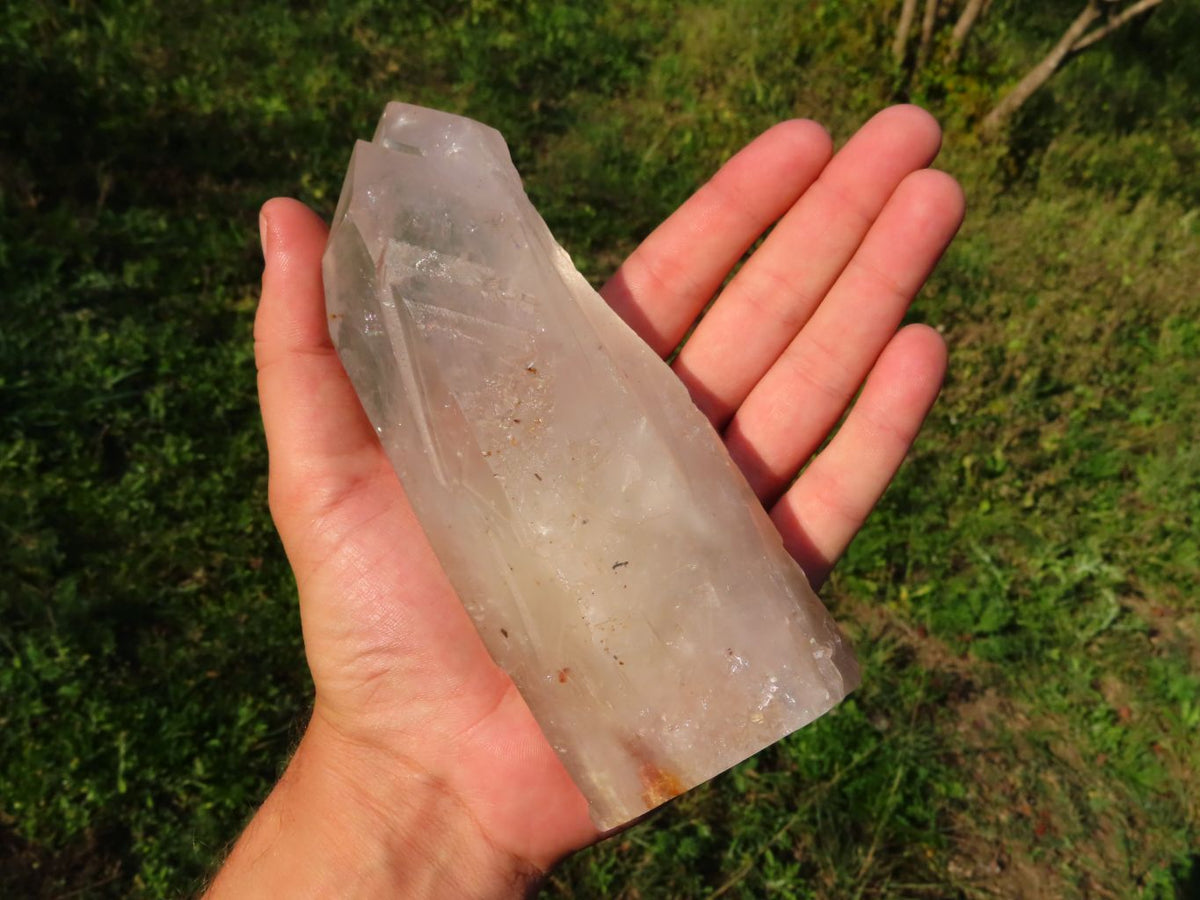Natural Arcadian Angolan Quartz Crystal Points x 2 From Angola - TopRock