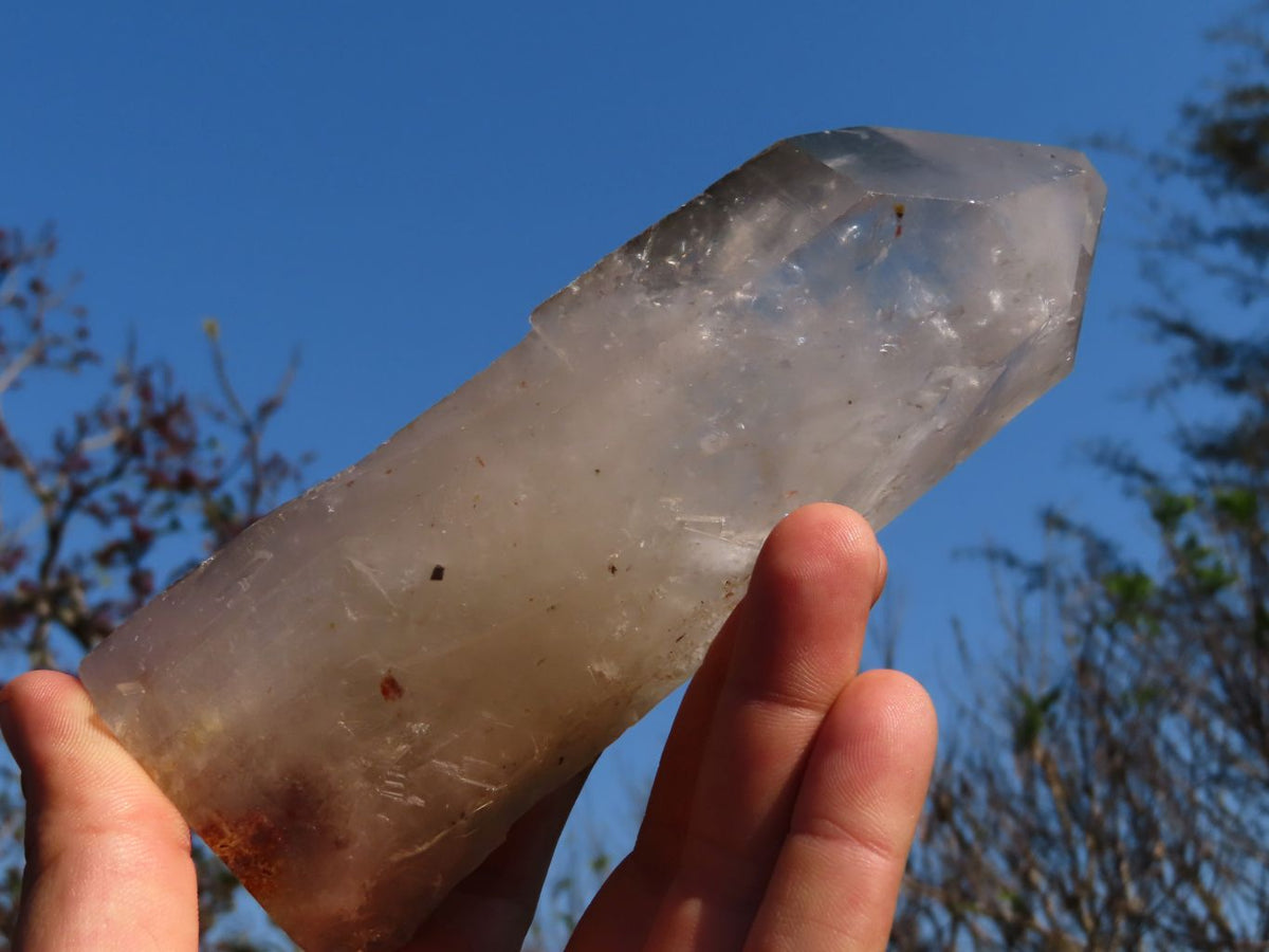 Natural Arcadian Angolan Quartz Crystal Points x 2 From Angola - TopRock