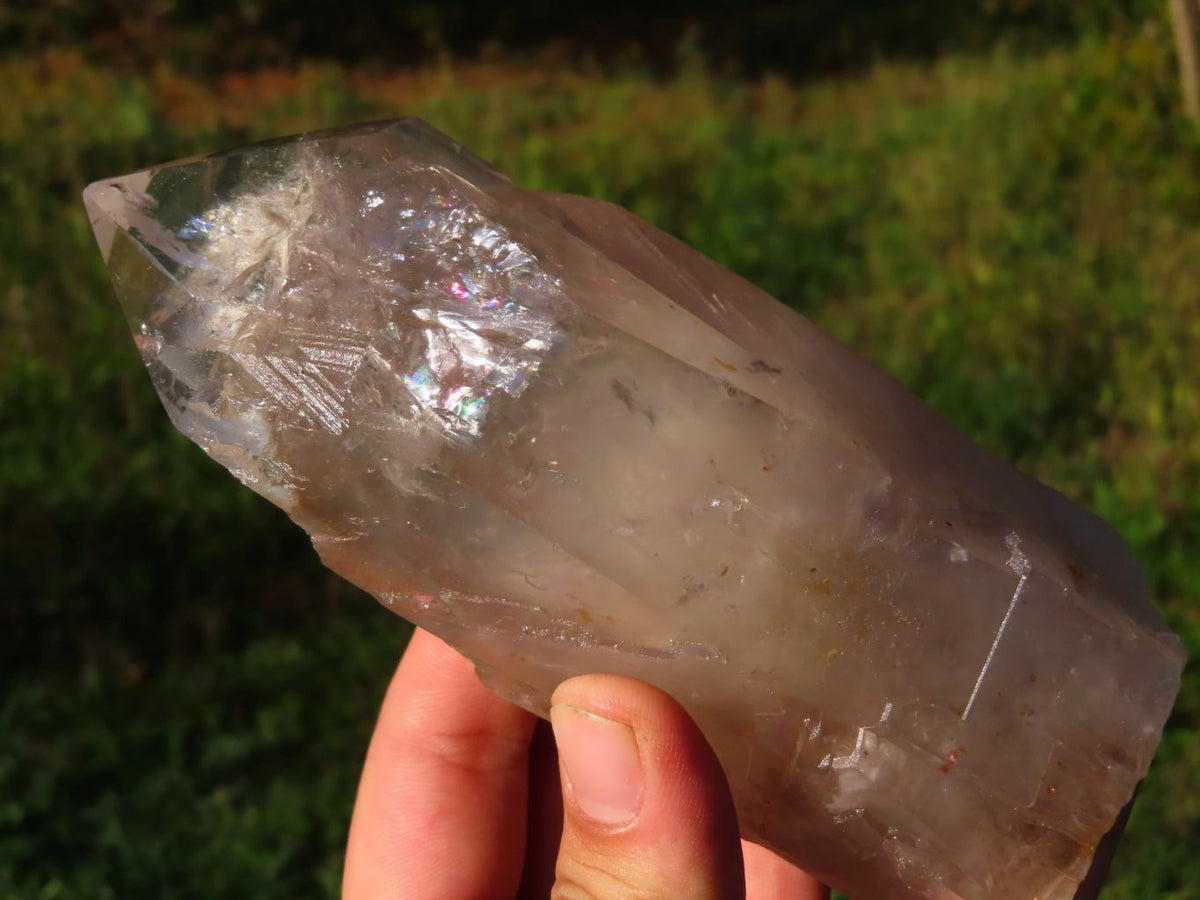 Natural Arcadian Angolan Quartz Crystal Points x 2 From Angola - TopRock