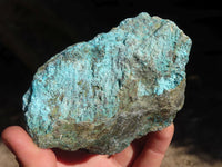 Natural Rough Blue Shattuckite Specimens  x 4 From Kaokoveld, Namibia - Toprock Gemstones and Minerals