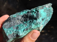 Natural Rough Blue Shattuckite Specimens  x 4 From Kaokoveld, Namibia - Toprock Gemstones and Minerals