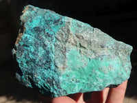 Natural Rough Blue Shattuckite Specimens  x 4 From Kaokoveld, Namibia - Toprock Gemstones and Minerals