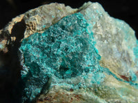 Natural Rough Blue Shattuckite Specimens  x 4 From Kaokoveld, Namibia - Toprock Gemstones and Minerals