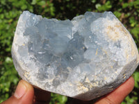 Natural Blue Celestite Crystal Specimens  x 3 From Sakoany, Madagascar - Toprock Gemstones and Minerals
