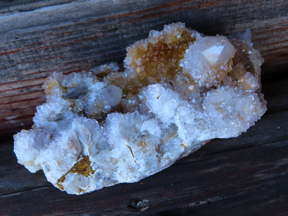 Natural Spirit Quartz Crystal Clusters x 6 From Boekenhouthoek, South Africa - TopRock