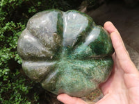 Polished Large Green Verdite Pumpkin Carving x 1 From Zimbabwe - TopRock